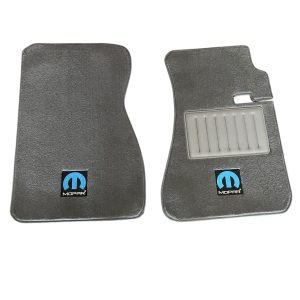 NEW VALIANT 2 PIECE FRONT FLOOR MATS SUIT AP6 ONLY SEDAN SLATE GREY PLUSH