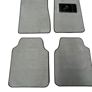 NEW HOLDEN LION BADGE HILL MAT VR VS COMMODORE FLOOR 4 PIECE MATS SLATE GREY PLUSH CARPET