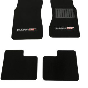FORD XW XY GT FLOOR MATS IN BLACK LOOP CARPET 4 PIECE KIT SUIT SEDAN FALCON