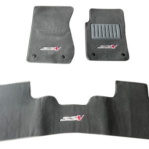 NEW HOLDEN VE SSV FLOOR MATS SUIT SEDAN IN CHARCOAL PLUSH CARPET 3 PIECE