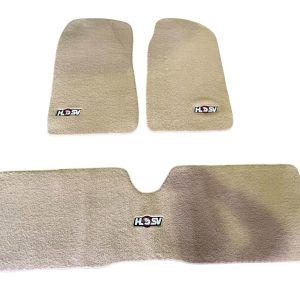 HOLDEN VN VP VR VS HSV FLOOR MATS SUIT SEDAN CLUBSPORT GTS BUCKSKIN BEIGE 3PIECE